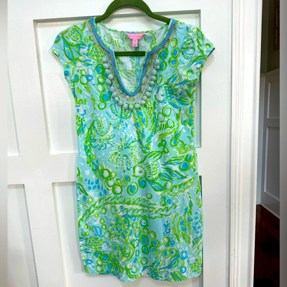 Soft and comfy Lilly pompom shift - Picture 1 of 5
